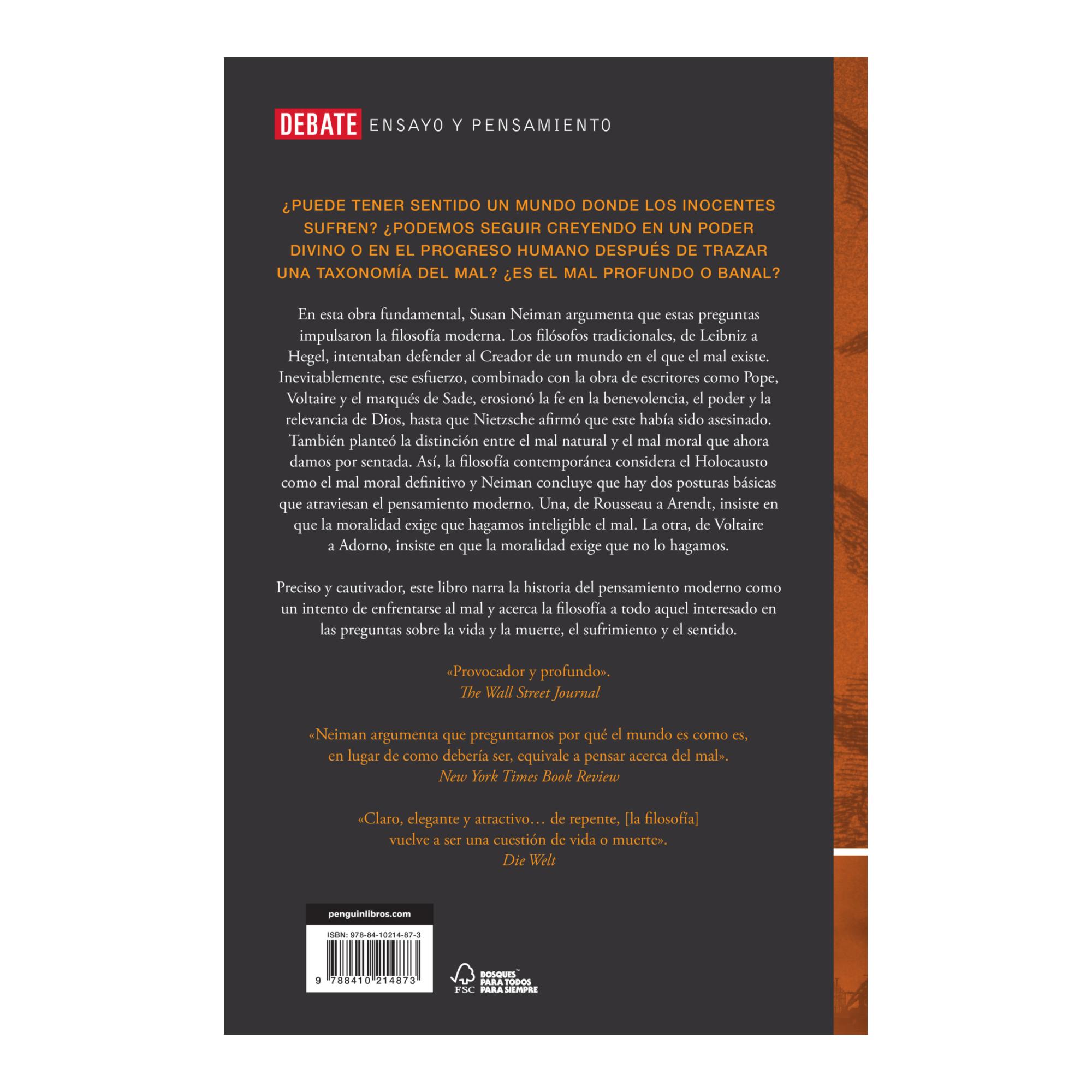 El mal en el pensamiento moderno: Una historia alternativa de la filosofía (Capa mole) 2