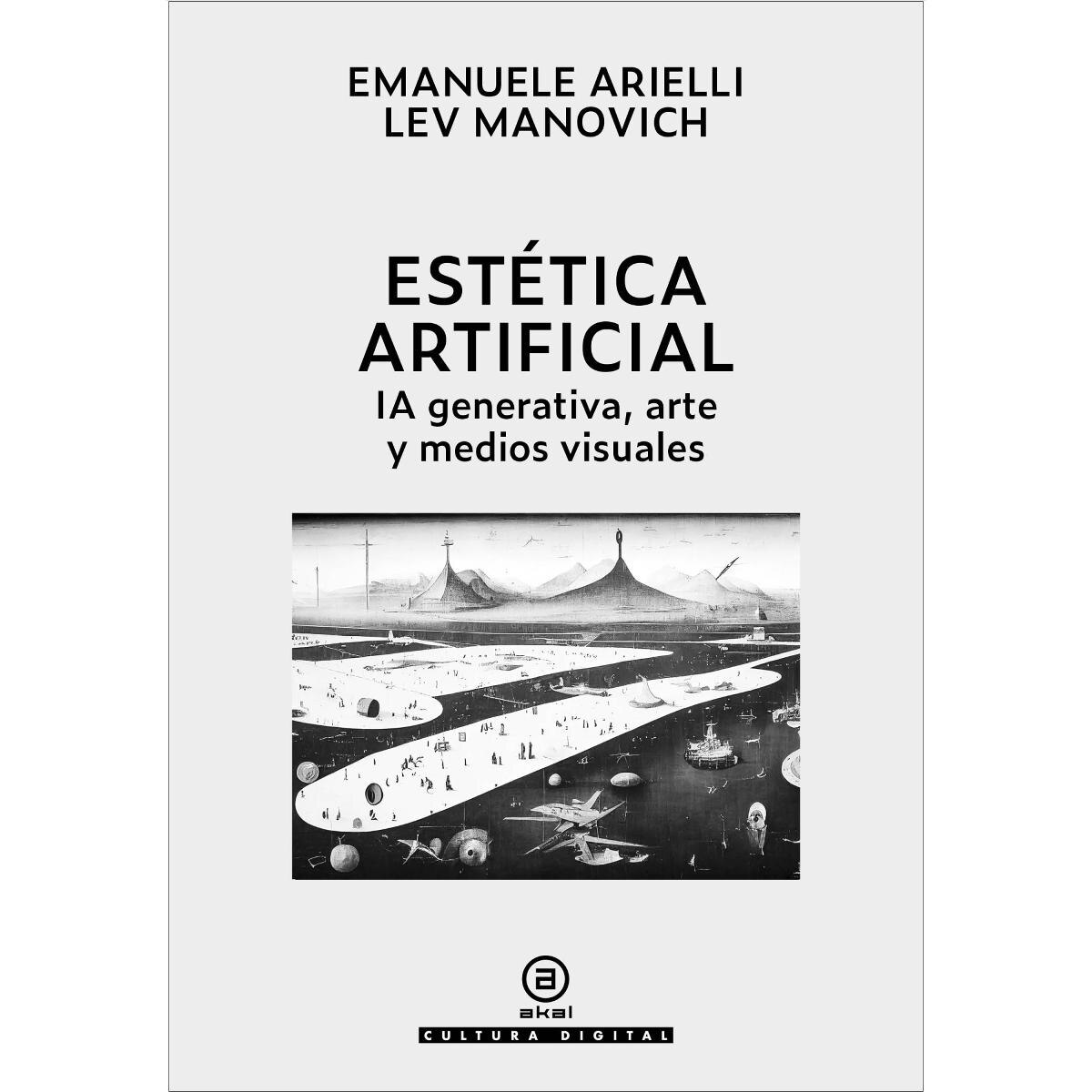 Estética artificial: IA generativa, arte y medios visuales (Capa mole com abas) 1