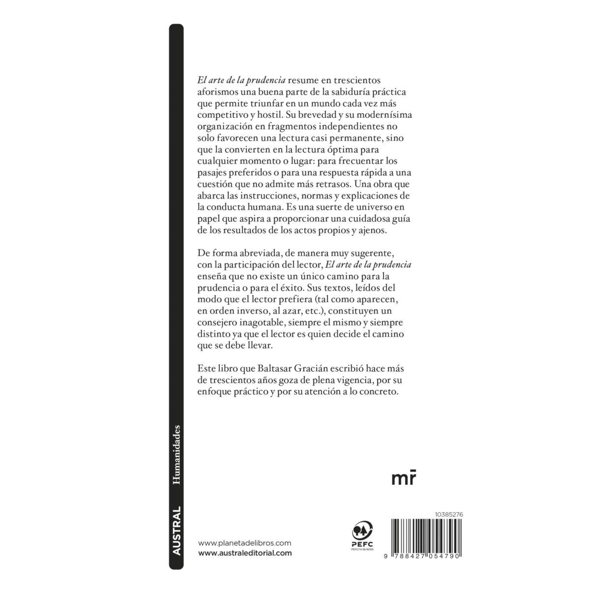 El arte de la prudencia (Bolso) (Capa mole) 2
