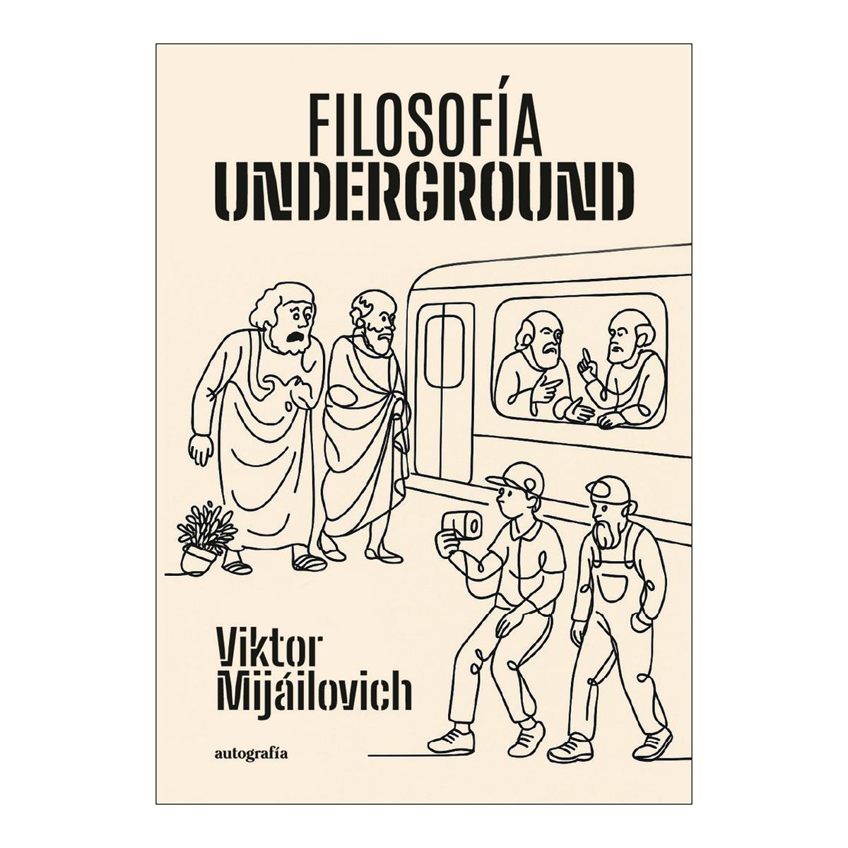 Filosofía underground (Capa mole com abas) 1