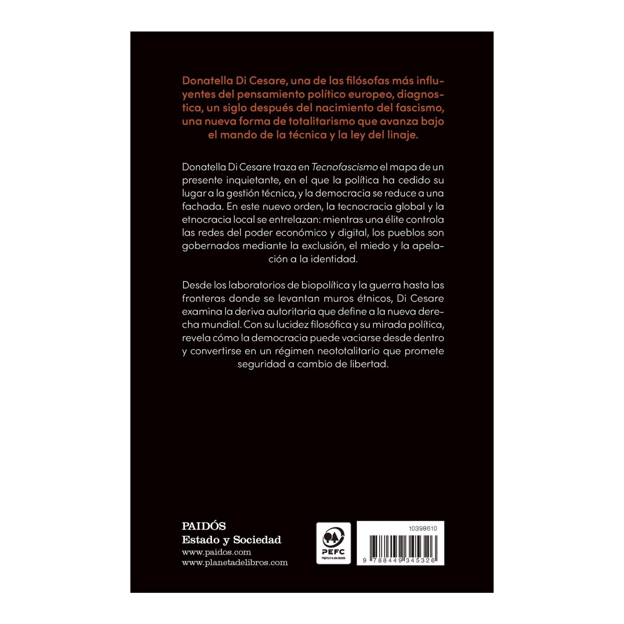 Tecnofascismo: Entre la lógica del control y la política del miedo (Capa mole com abas) 2