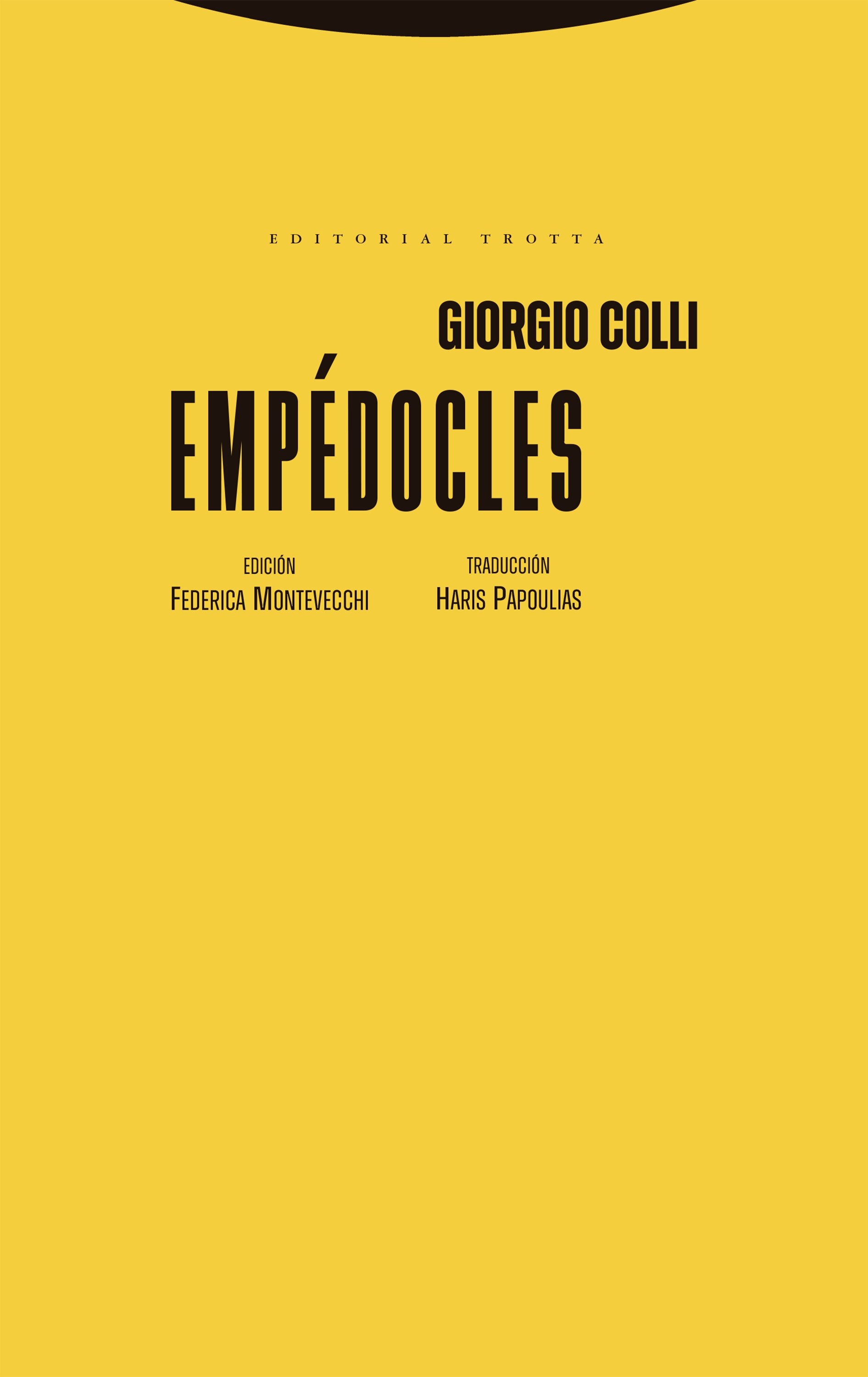 Imagem 0 de EMPÉDOCLES  (Capa Mole con Lapelas)