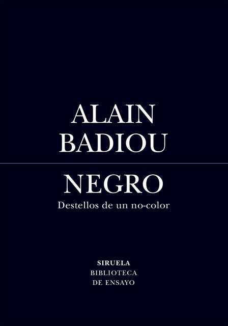 NEGRO  (Tapa blanda con solapas)