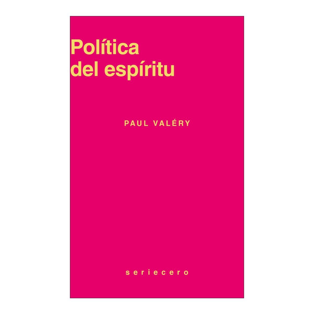 Imagen 1 de POLÍTICA DEL ESPÍRITU (Tapa blanda)
