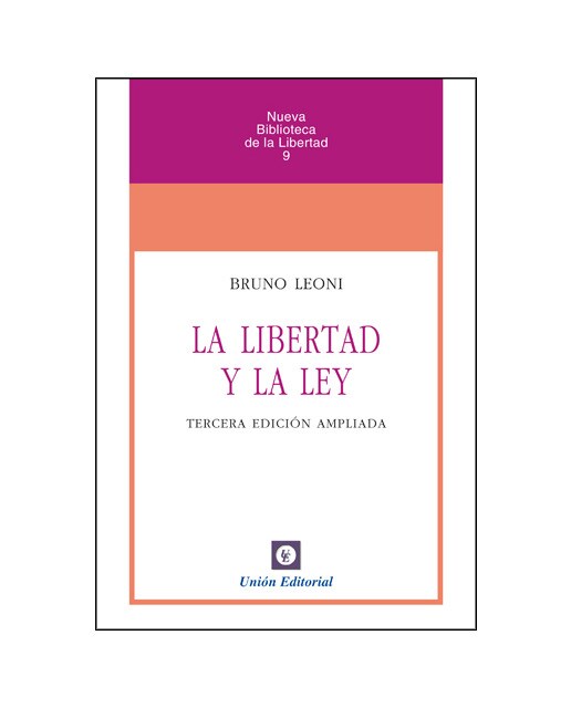 LA LIBERTAD Y LA LEY (Capa mole com abas) 1