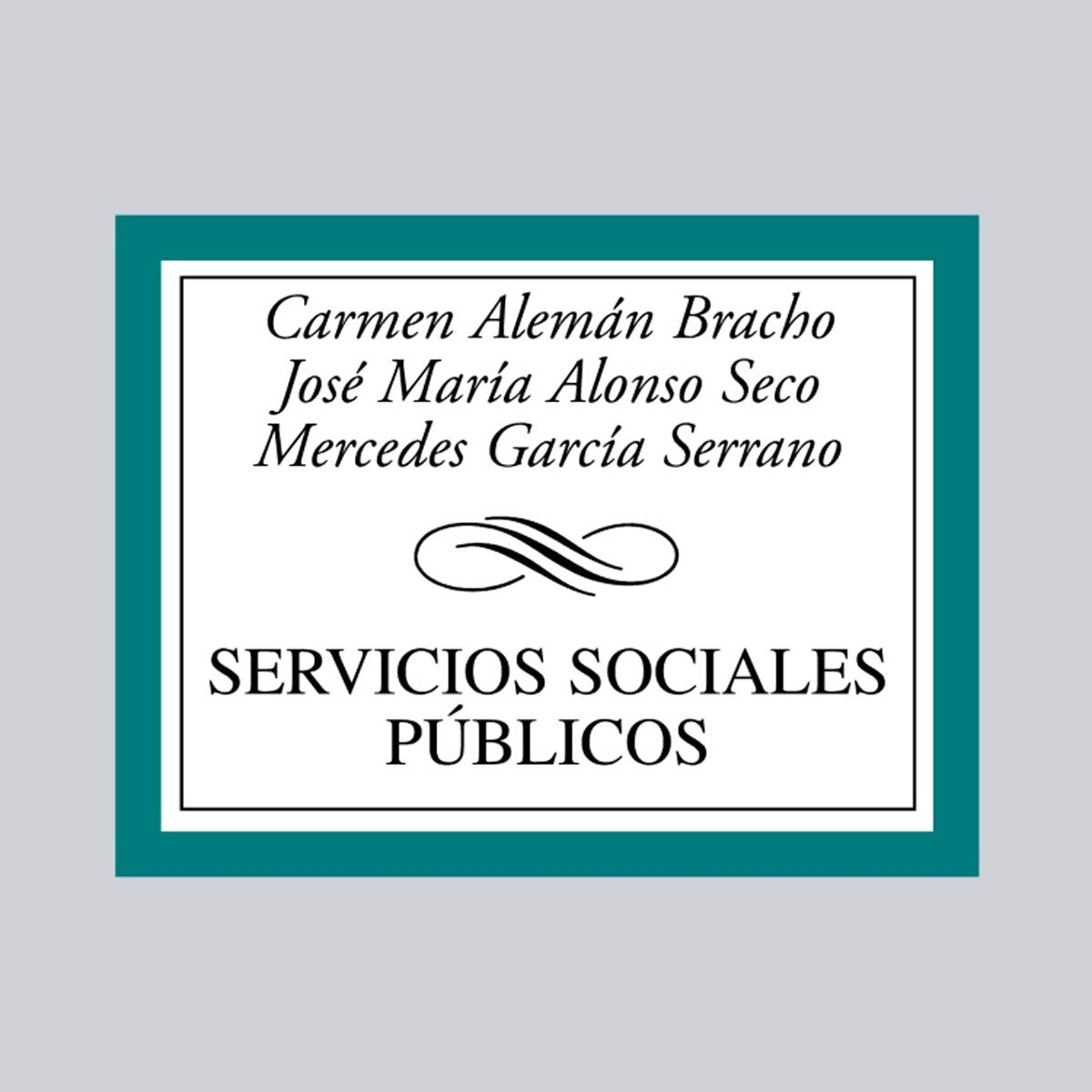 Imagen 1 de Servicios sociales públicos (Tapa blanda)