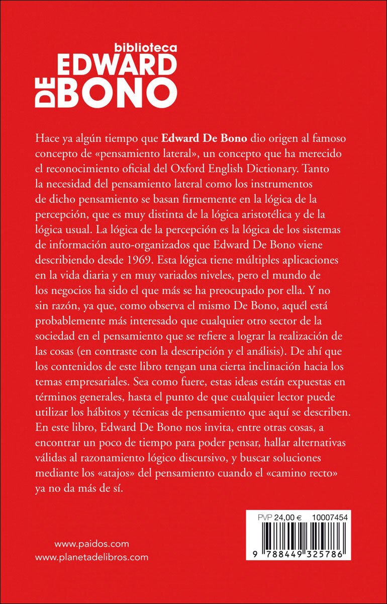 Ideas para profesionales que piensan: Nuevas consideraciones sobre el pensamiento lateral aplicadas a la empresa (Capa mole com abas) 2