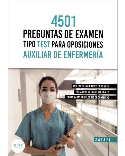 Imagen 0 de 4501 preguntas test oposiciones:axul.Enfermería