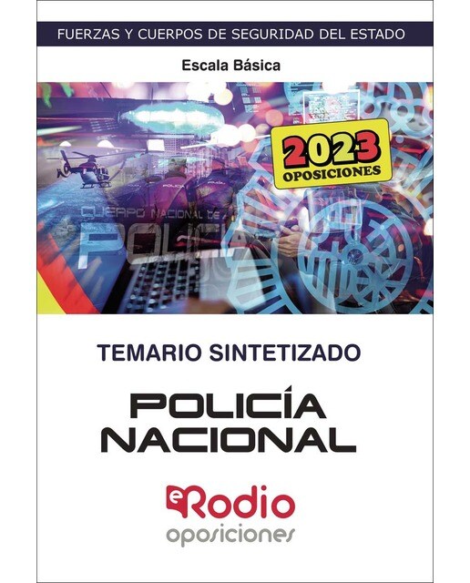 Imagen 0 de Policía Nacional 2023. Escala básica. Todo el Temario Oficial SINTETIZADO en un libro.  (Tapa blanda)