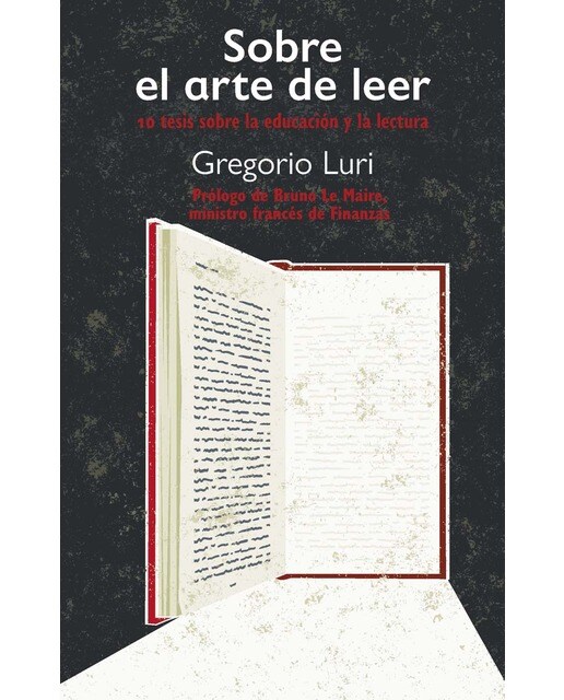Imagem 0 de Sobre el arte de leer: 10 tesis sobre la educación y la lectura (Capa mole com abas)