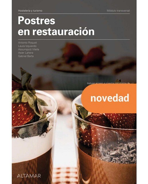 Imagen 0 de Postres en restauración  (Tapa blanda)