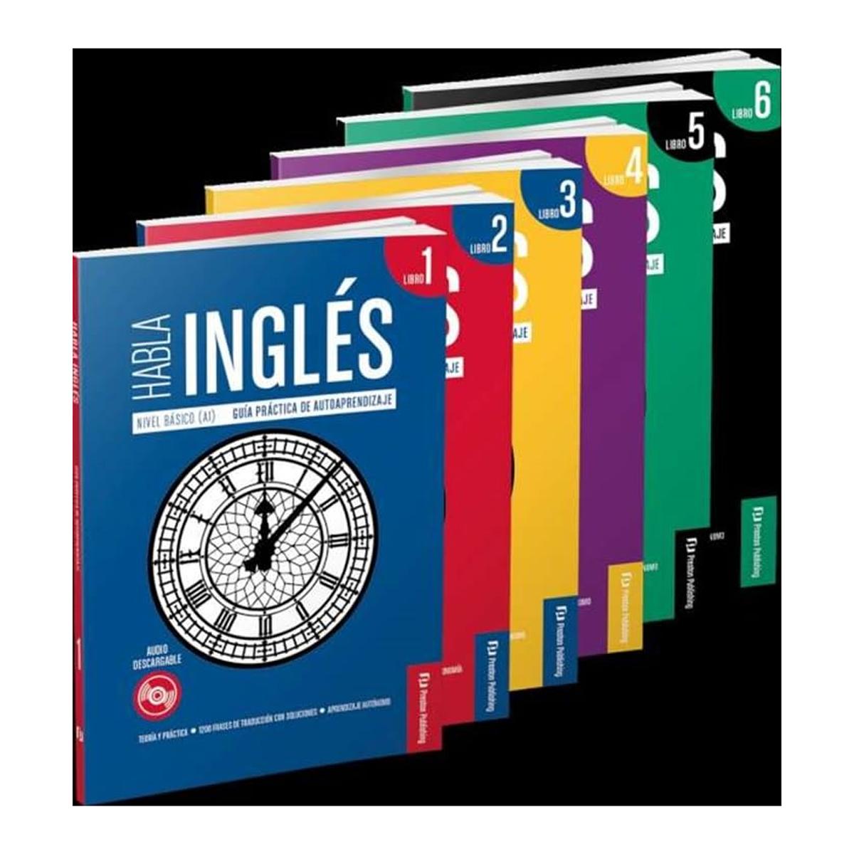 Imagen 0 de Habla ingles pack coleccion completa libros 1 al 6
