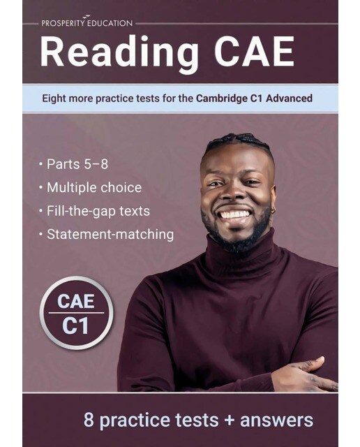 Reading cae: eight more practice tests for the cam 1