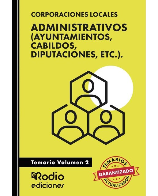 Administrativos . Temario Volumen 2