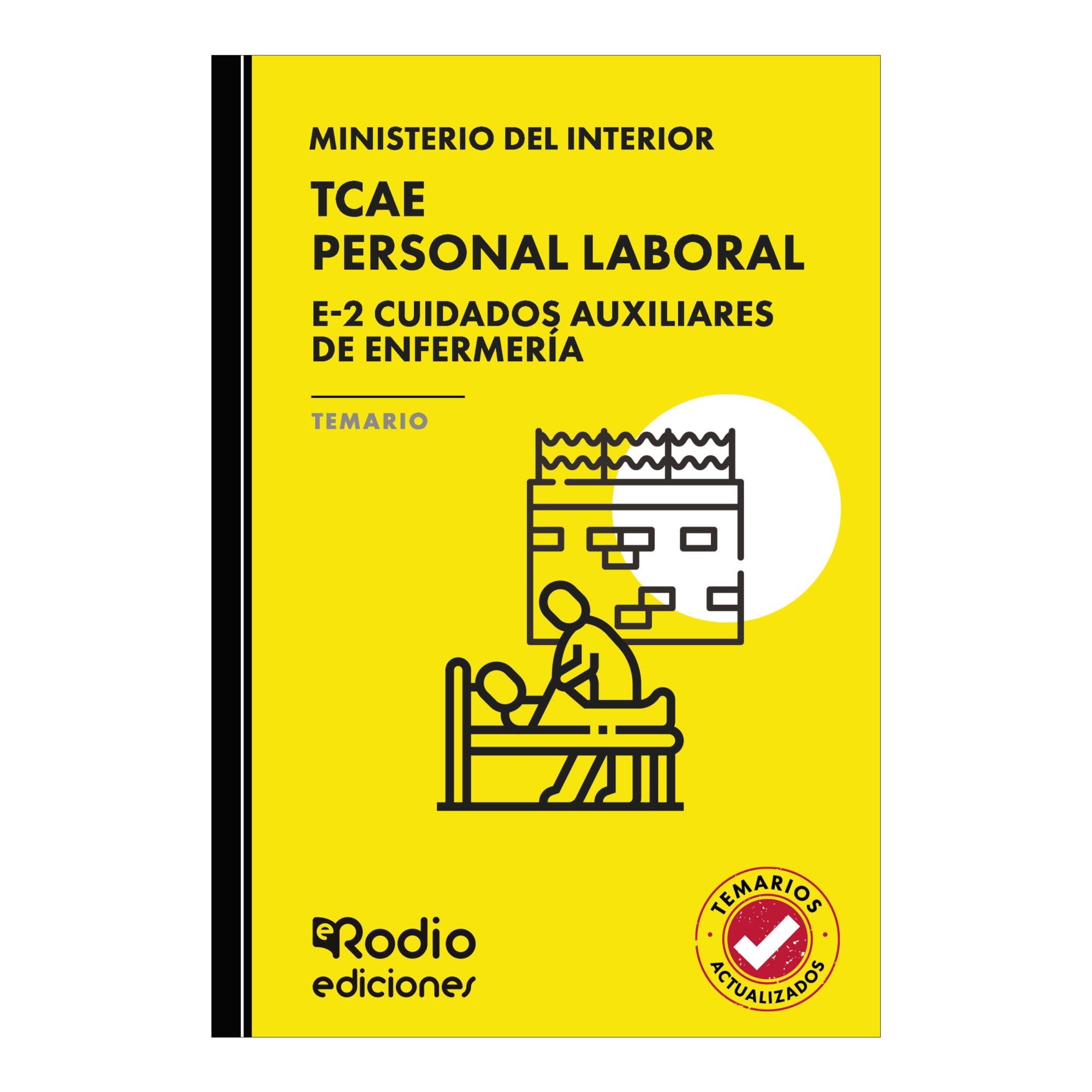 Imagen 1 de TCAE para Instituciones Penitenciarias. E 2 Cuidados Auxiliares de Enfermería. Temario  (Tapa blanda)