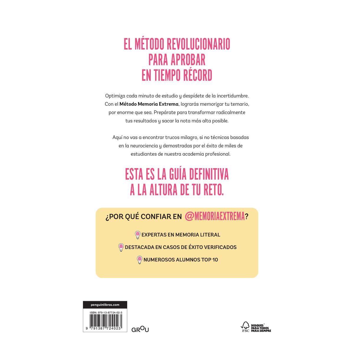 Una memoria extrema: El método que revolucionará tu estudio y tus resultados en tiempo récord& (Capa mole) 2
