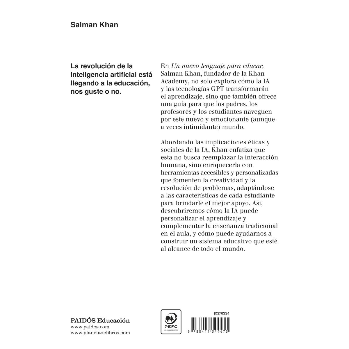 Un nuevo lenguaje para educar: Cómo la IA transformará la educación... para bien (Capa mole com abas) 2