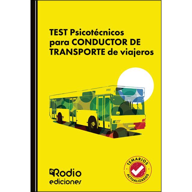 Imagem 0 de TEST Psicotécnicos para CONDUCTOR DE TRANSPORTE de viajeros (Capa mole)