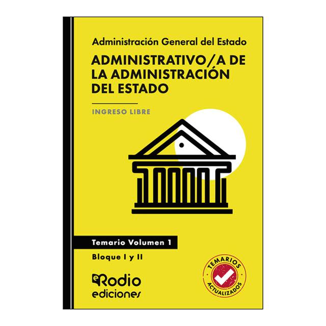 Administrativo/a de la administración del estado 1
