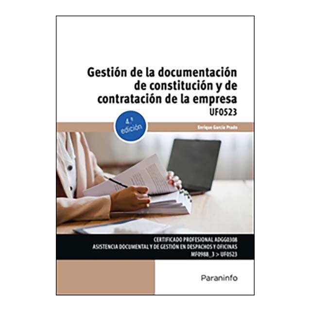 Gestión de la documentación de constitución y de contratación de la empresa (Capa mole) 1