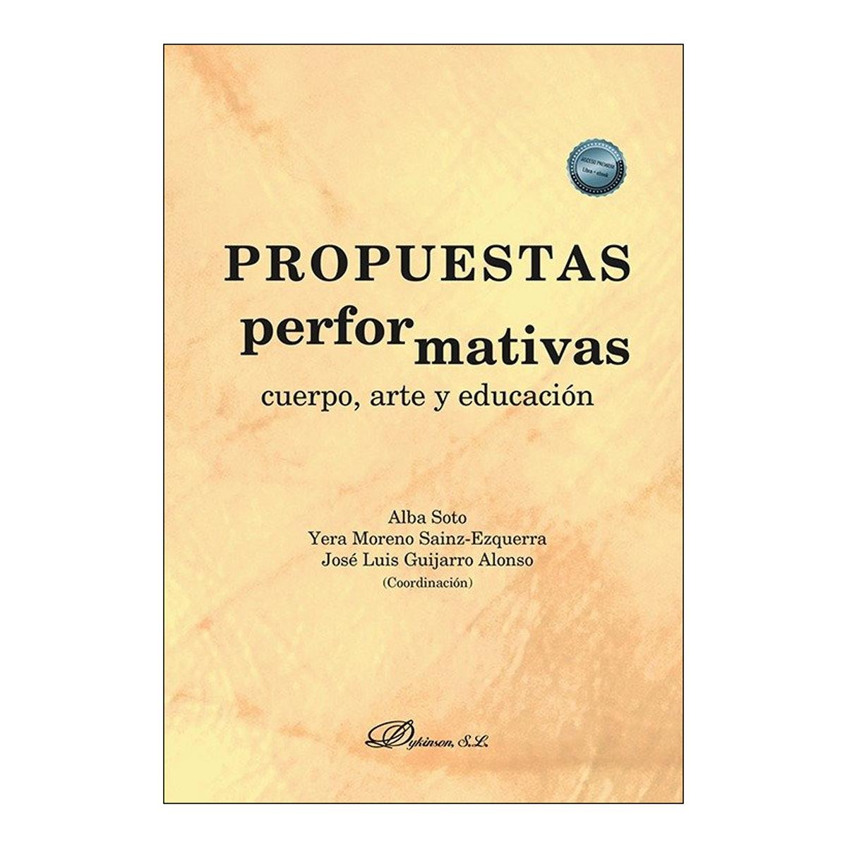 PROPUESTAS PERFORMATIVAS  (Tapa blanda) 1