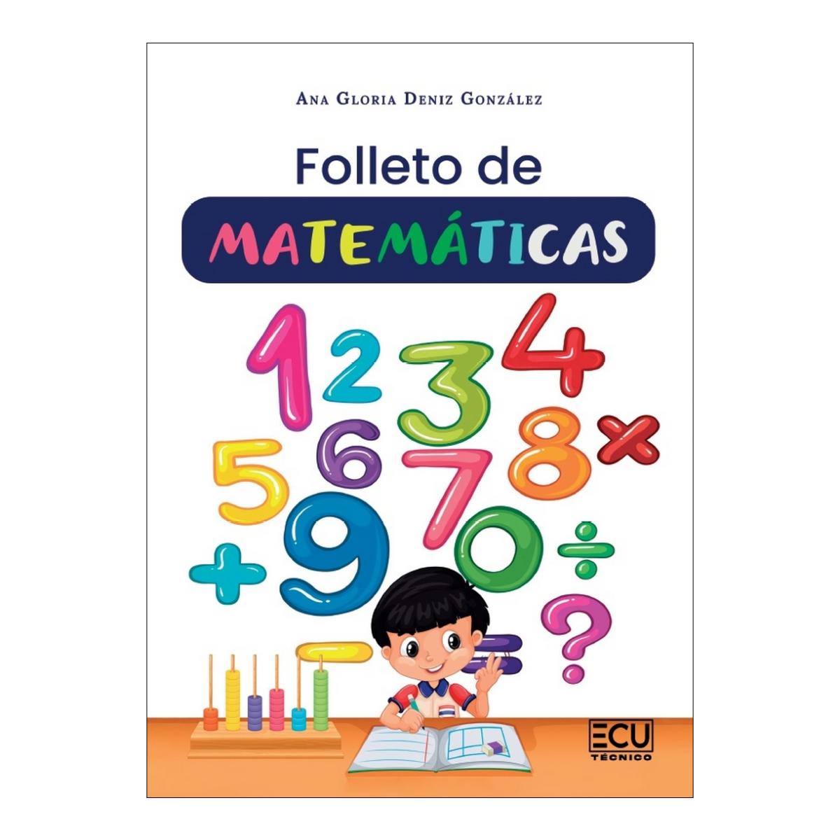 Imagen 0 de FOLLETO DE MATEMÁTICAS (Tapa blanda)