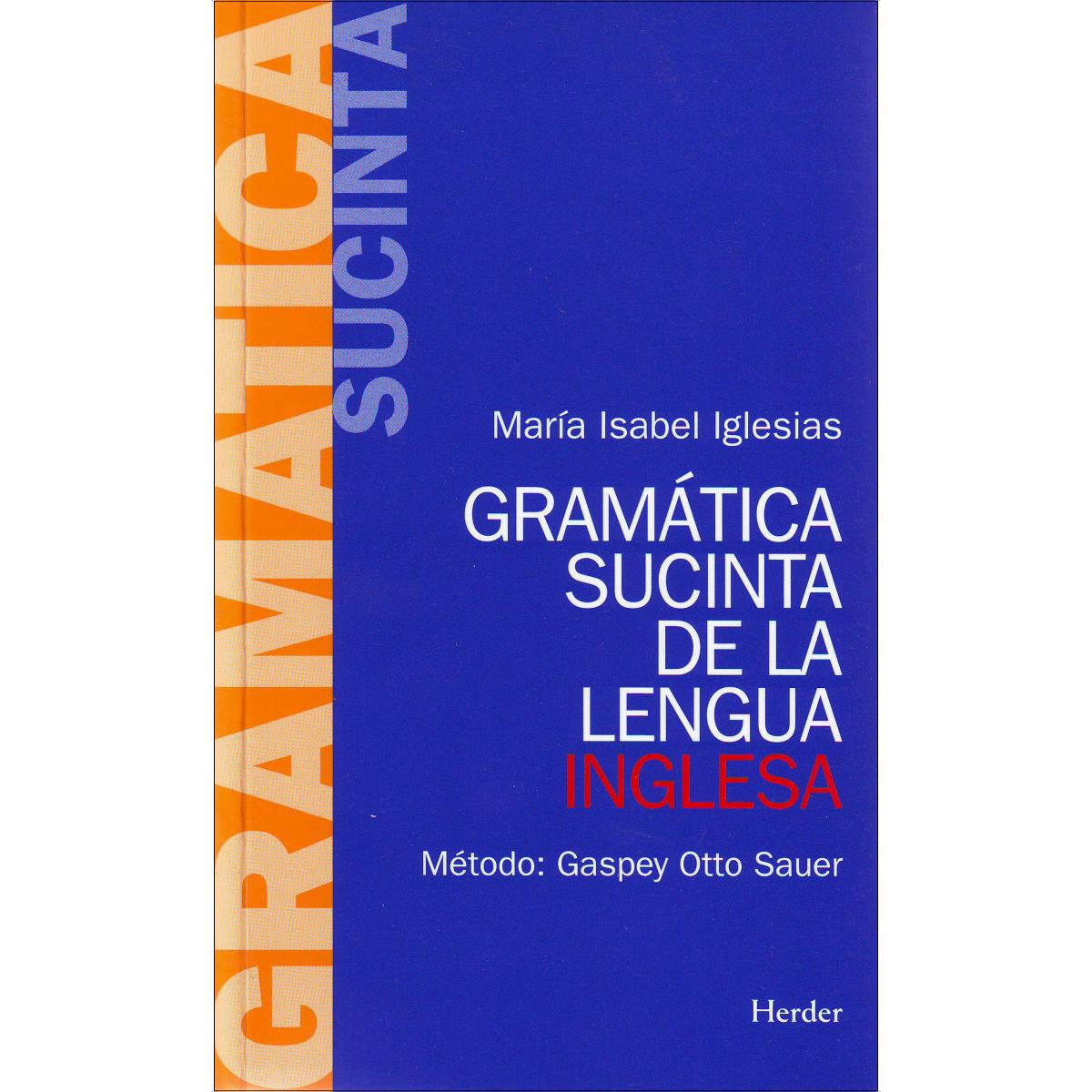 Imagen 0 de Gramática sucinta de la lengua inglesa  (Tapa blanda Tapa blanda con solapas)