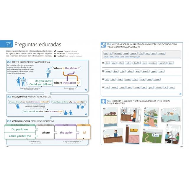 English for Everyone - Libro de estudio (nivel 3 Intermedio): Curso completo de autoaprendizaje  (Tapa blanda) 6