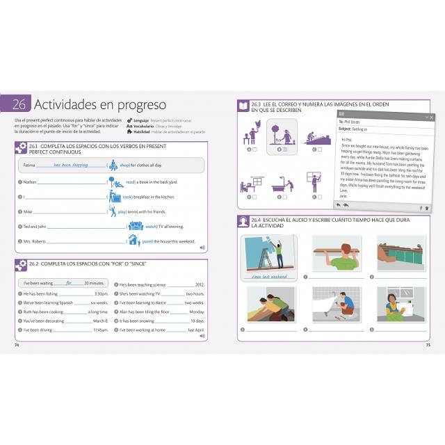 English for Everyone - Libro de ejercicios (nivel 3 Intermedio): Curso completo de autoaprendizaje (Tapa blanda) 2