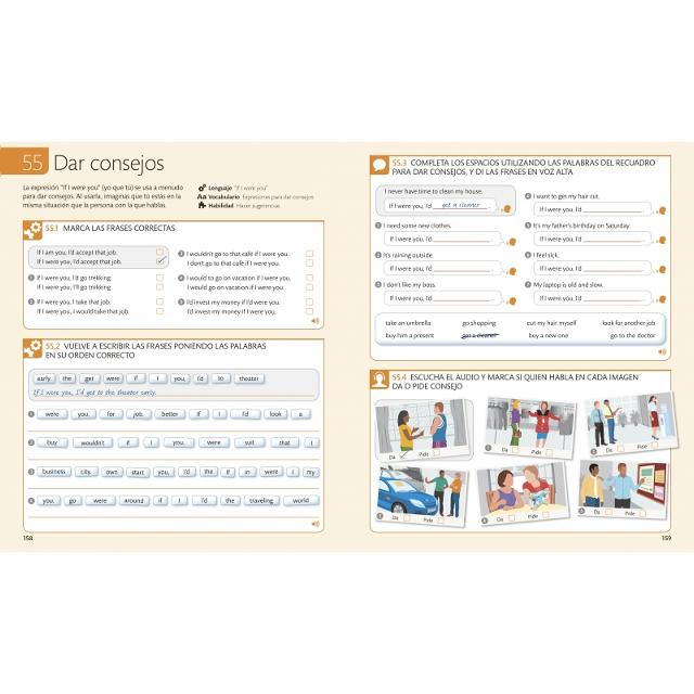 English for Everyone - Libro de ejercicios (nivel 3 Intermedio): Curso completo de autoaprendizaje (Tapa blanda) 5