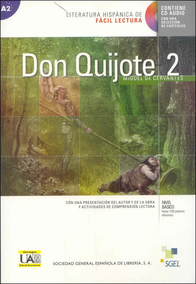 Don Quijote 2 : Literatura hispánica de fácil lectura