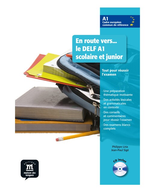 En route vers le DELF scolaire et junior 1 Livre de l'élève + CD: En route vers le DELF scolaire et junior 1 Livre de l'élève + CD (Capa mole) 1