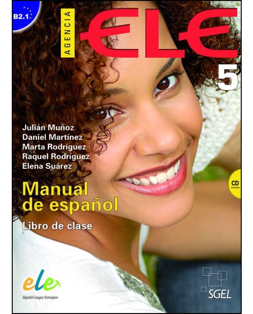 Agencia ELE 5 libro de clase + cd