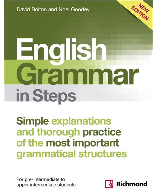 NEW ENGLISH GRAMMAR IN STEPS BOOK WITHOUT ANSWERS (Capa mole) 1