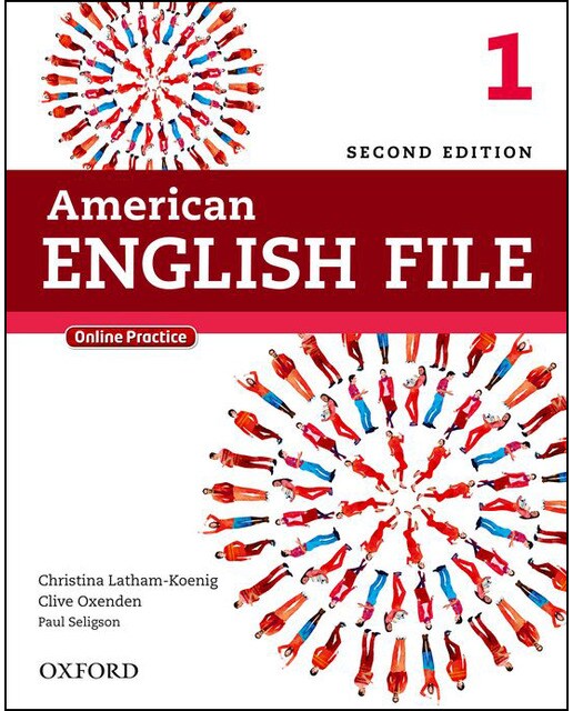 American english file 2nd edition 1. Student's book pack 1