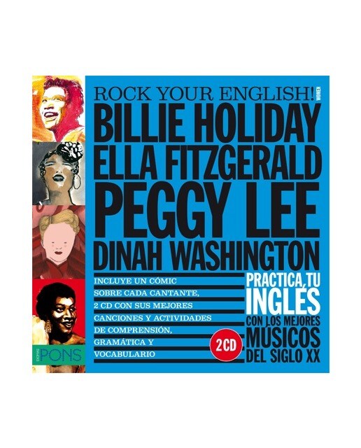 Rock Your English! Women (Billie Holiday, Ella Fitzgerald, Peggy Lee y Dinah Washington) (Capa mole) 1