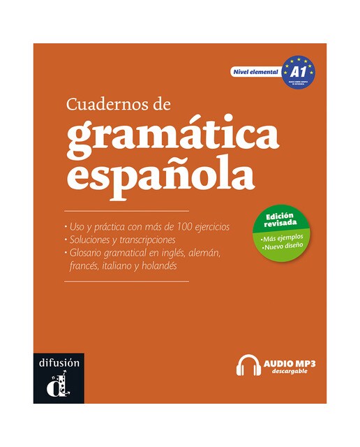 Cuadernos de gramática española A1 + CD: Cuadernos de gramática española A1 + CD  (Tapa blanda) 1