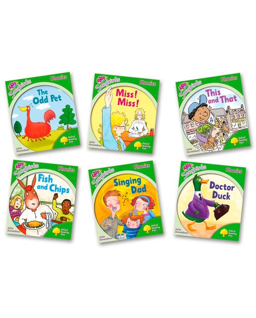 Oxford Reading Tree Songbirds Phonics Level 3: Mixed Pack of 6 (Capa mole) 1