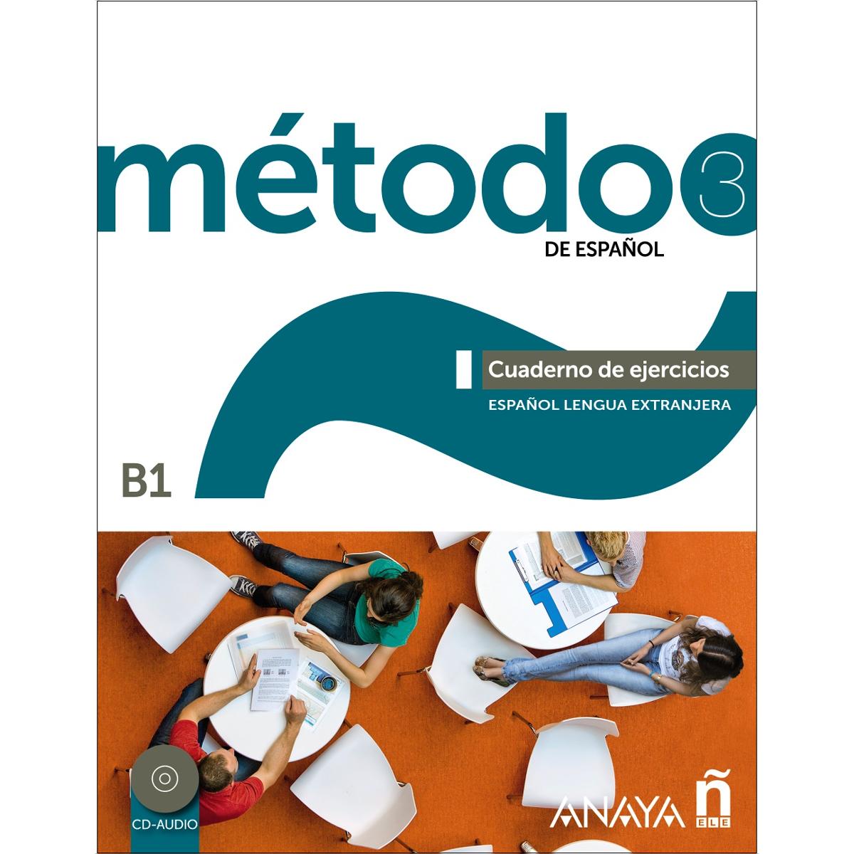 Imagen 0 de Método 3 de español (B1). Cuaderno de ejercicios  (Tapa blanda)