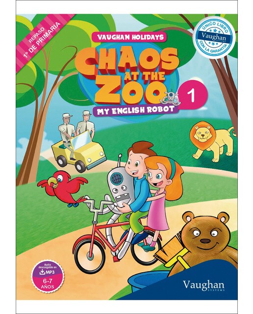 Imagem 0 de Vaughan holidays 1º de primaria: Chaos at the zoo(Tapa blanda)