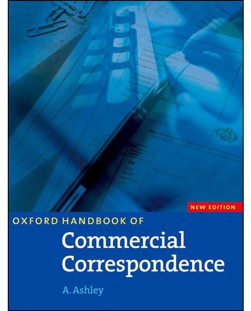 Oxford Handbook of Commercial Correspondence. Student's Book (Capa mole) 1