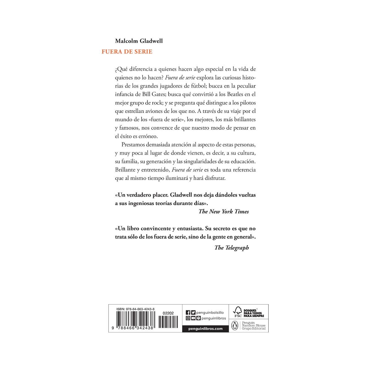 Fuera de serie: Por qué unas personas tienen éxito y otras no (Bolsillo) (Tapa blanda) 2
