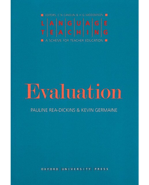 Language Teaching. A Scheme for Teacher's Education. Evaluation (Capa mole) 1