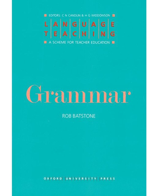 Language Teaching. A Scheme for Teacher's Education. Grammar (Capa mole) 1