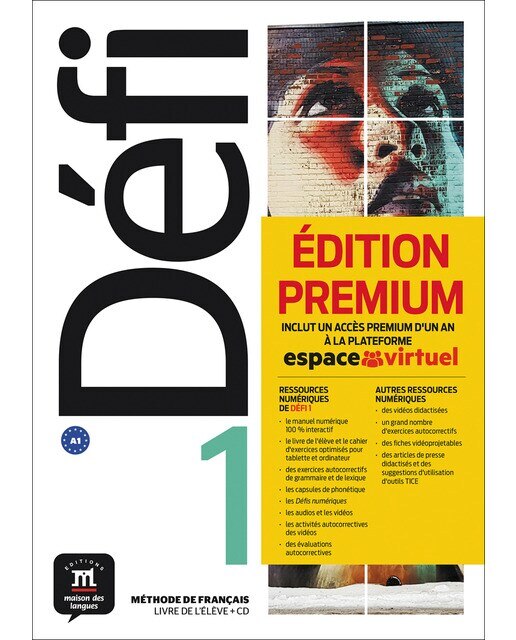 Défi 1 Premium Livre de l´élève: Défi 1 Premium Livre de l´élève (Capa mole) 1