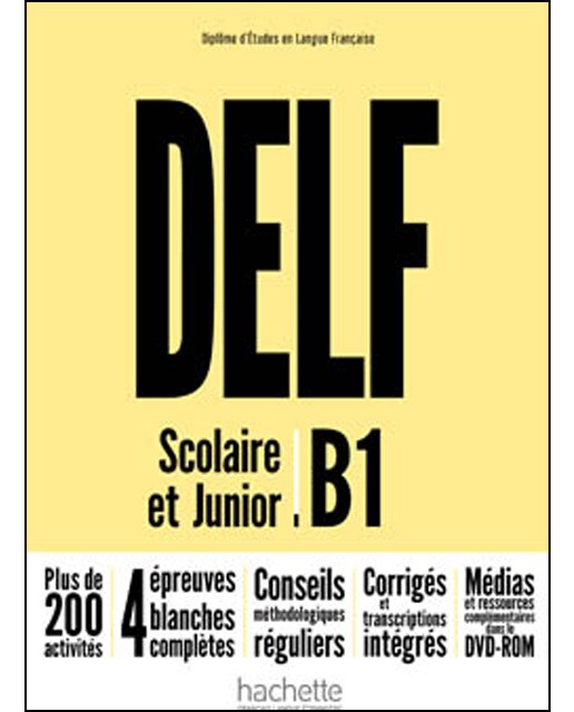 Delf B1 Scolaire Et Junior+Dvd Rom 1
