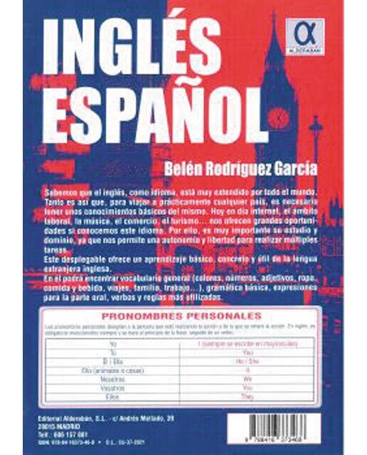 Inglés español desplegable 1