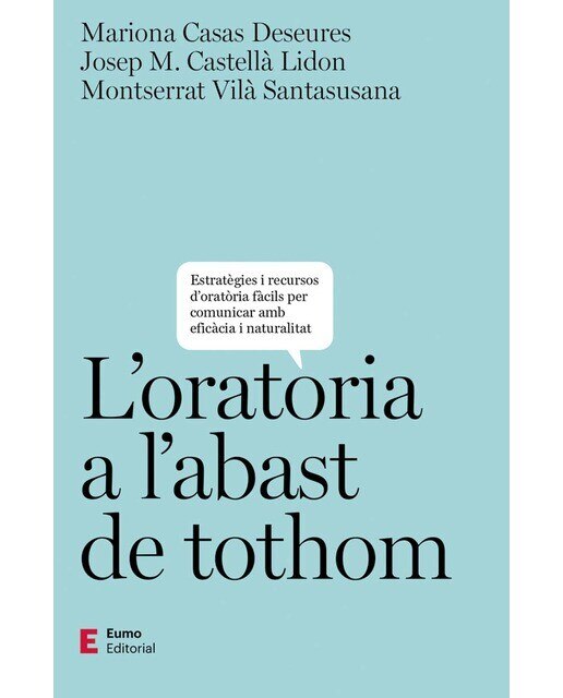 Imagen 0 de L'oratòria a l'abast de tothom  (Tapa blanda)