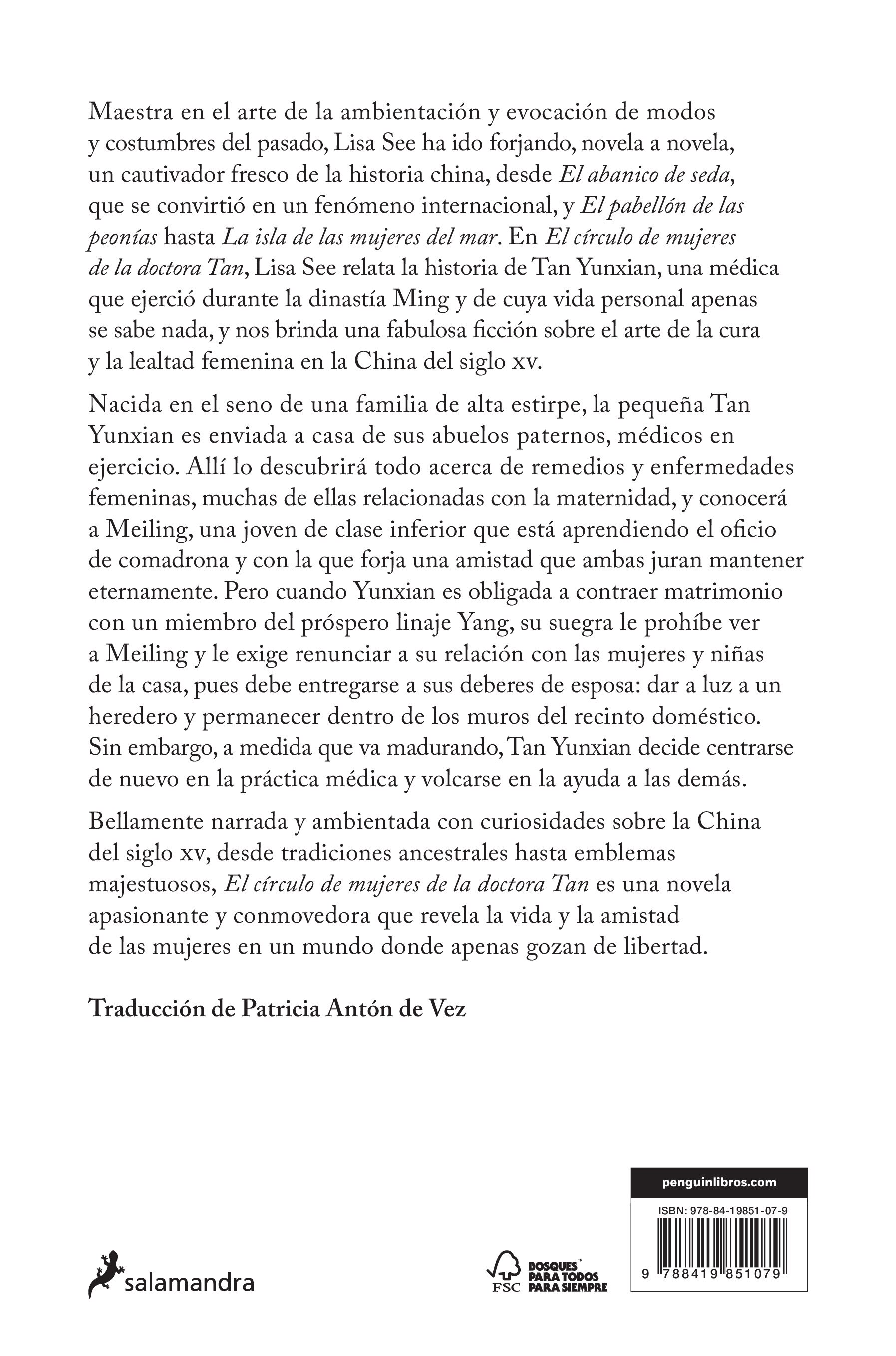 El círculo de mujeres de la doctora Tan (Tapa blanda) 2