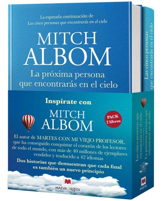 Pack inspírate con Mitch Albom: Dos historias que demuestran que cada final es también un nuevo principio  (Tapa dura) 1